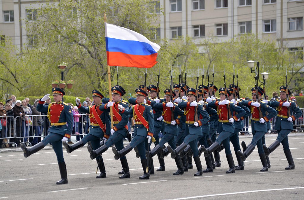 Парад победы в чите фото